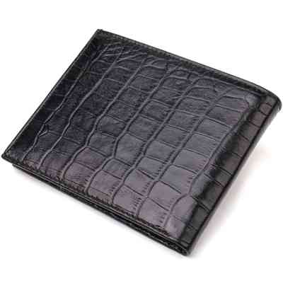 Портмоне Canpellini Из натуральной кожи Черное (21867) Винница