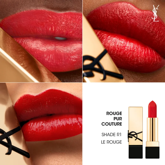 Помада для губ Yves Saint Laurent Rouge Pur Couture Caring Satin Lipstick R1  Le Rouge Слов'янськ