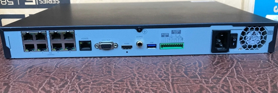 Відеореєстратор мережевий Wisenet XRN- 810S Київ - фото 3