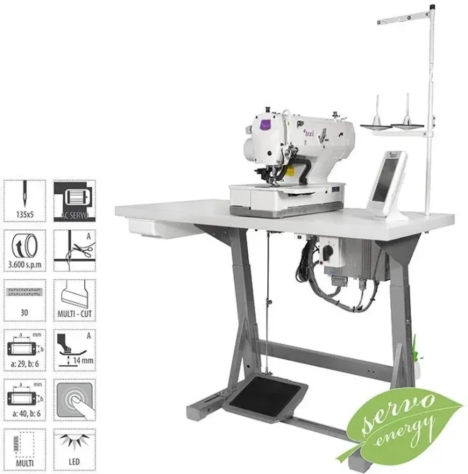 Швейная машина Texi Dziurkarka Bieliźniana O Premium - Elektroniczna Silnik 230V (TEX000105) Киев - изображение 1