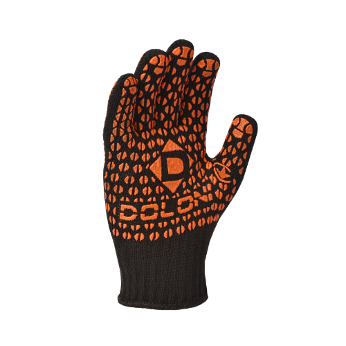 Рукавички 10315 трикотаж з малюнком ПВХ клас 7 чорний Standart ДКГ Житомир