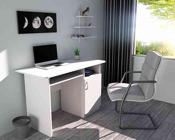 Стол письменный СП-1 №3, Белый, 1100/550/760 Львов