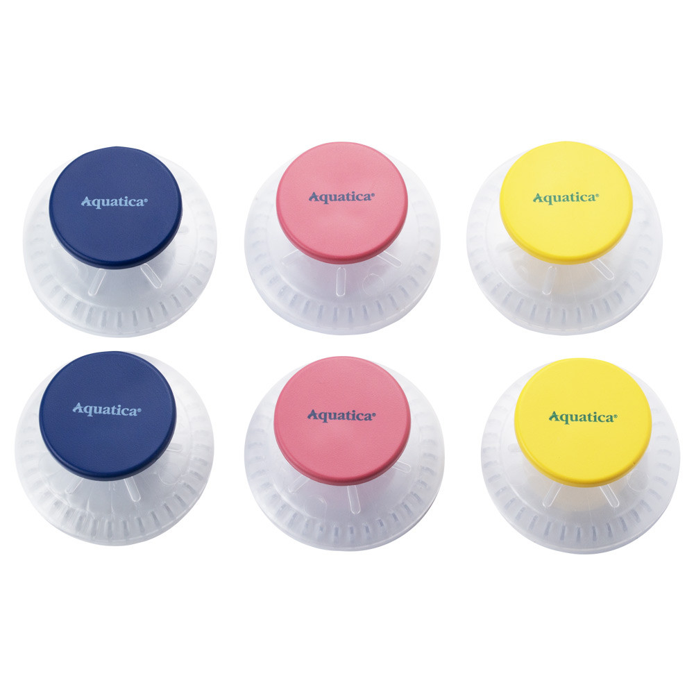 AQUATICA Крючки на вакуумных присосках s42 Ø40×40мм цветные (6шт) AQUATICA (9784281) Киев - изображение 1