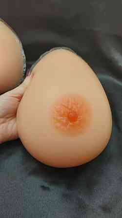 Реалістичні силіконові груди IVITA розмір F / 4XL / 40DD / 42D / 44C 18*14*7,1см Луцьк