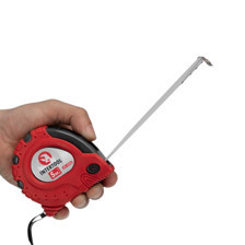 Рулетка 5м x 25мм магніт, гумова, стопор полотна 3 покладено. "" Мукачево - фото 2