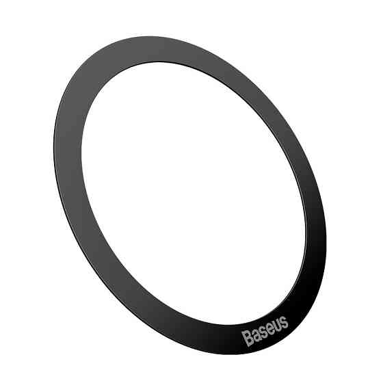 Пластина для магнітного тримача Baseus Halo Series Magnetic Metal Ring（2pcs/pack）Black Одеса