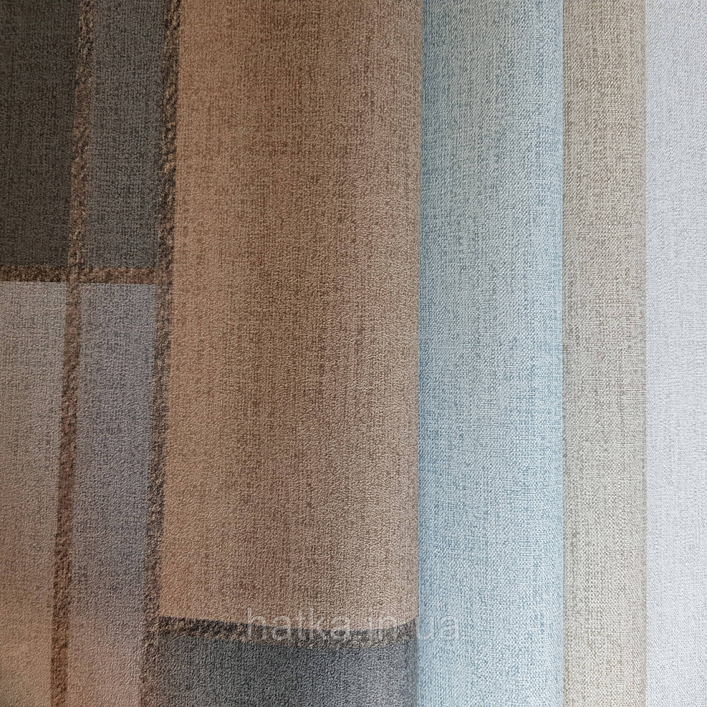 Шпалери вінілові на флізелін Marburg New Spirit панно 2.12х2.7 м геометрія смуги фігури різні кольори Київ - фото 3