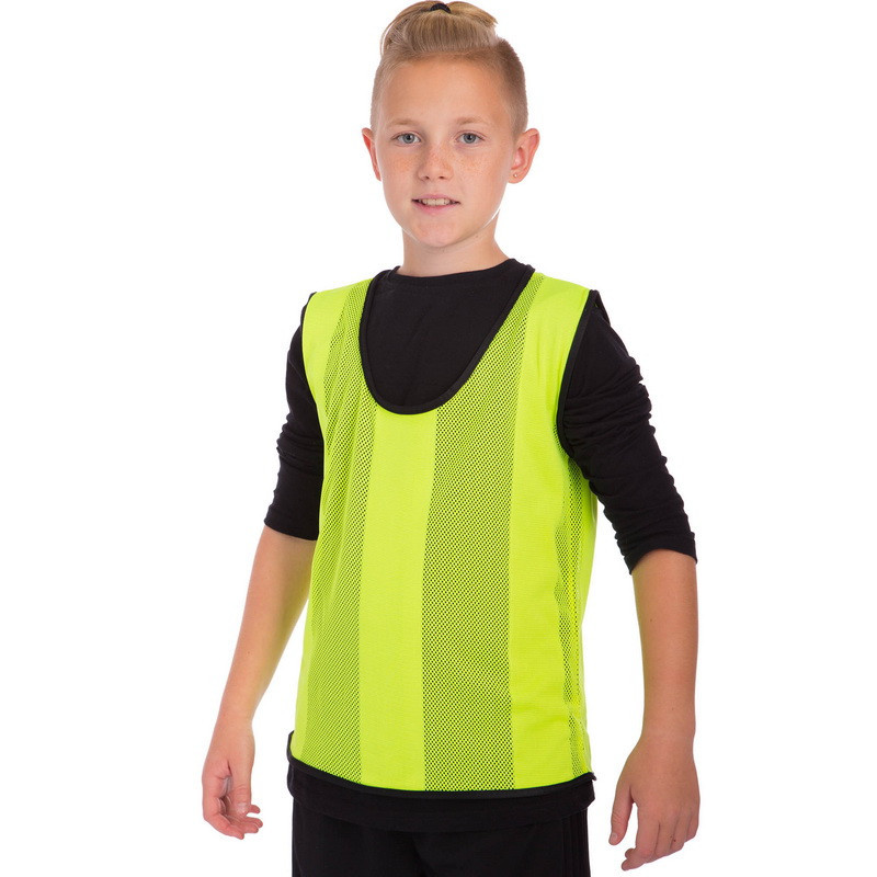 Манишка для футболу дитяча CO-5462 Вишневе - фото 3