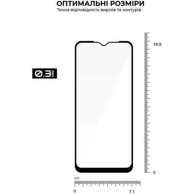 Стекло защитное Armorstandart Pro Vivo Y02 Black (ARM66005) Винница