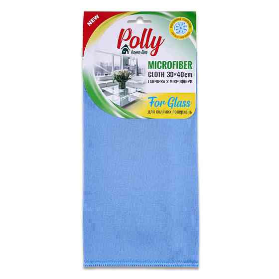 Ганчірка з мікрофібри Polly для скла 30*40см Львів