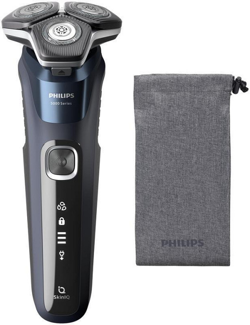 Електробритва Philips S5885/10 чорний із синім Харьков - изображение 2