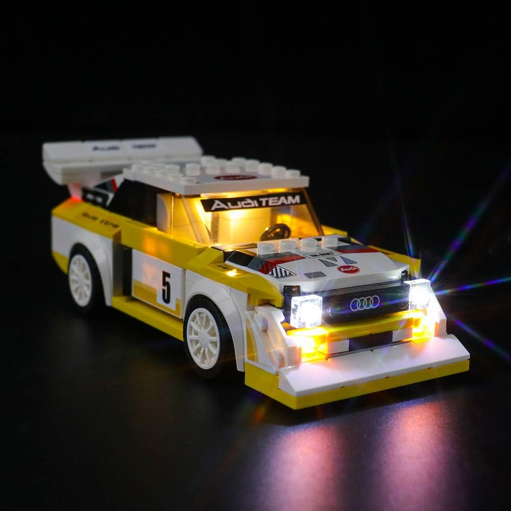 LED-підсвічування Lightailing для LEGO Speed Champions Audi Sport Quattro S1 (76897), світлодіодний набір Київ - фото 4