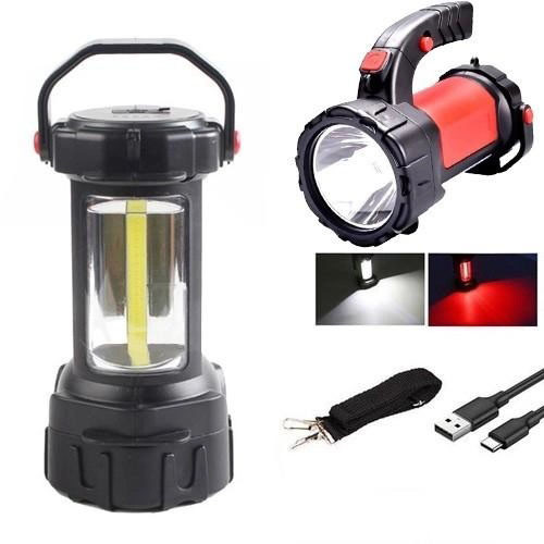 Ліхтар переносний з батареєю T80C-5W+COB, Ліхтар для кемпінгу акумуляторний Діодний кемпінговий LU-22 Львів - фото 2