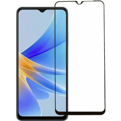 Стекло защитное BeCover Oppo A17/A17k 4G Black (709774) Винница - изображение 2