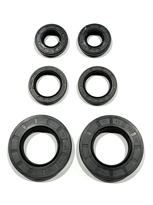 Сальники двигуна (набір, 6шт) мотоблок 180N/190N (40*70*12, 20*40*8, 30*45*7) Мукачево - фото 1