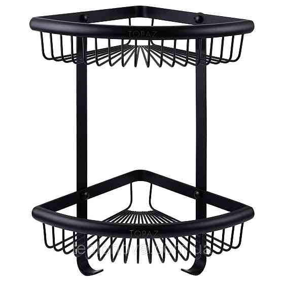 Полиця подвійна кутова TOPAZ TKB-4115-2-BL Чернівці