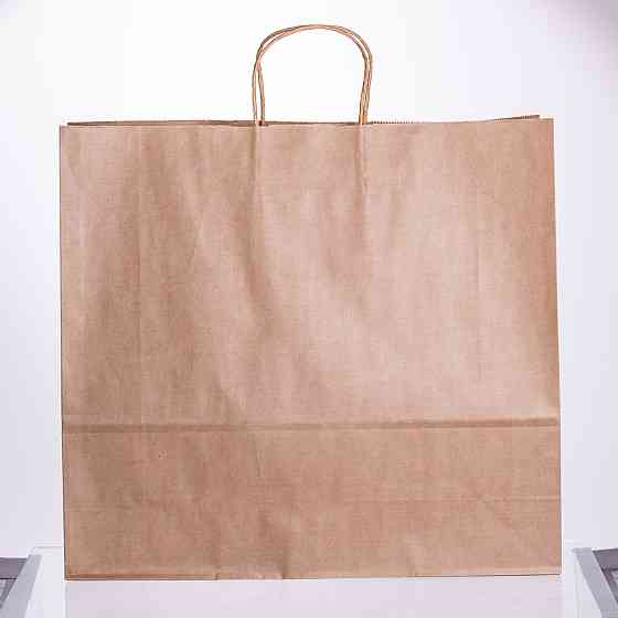 Набір подарункових крафтових пакетів з паперу 12 (шт.) гарні пакети для подарунків 43×14×40 (см) HP-10359-3 Коломия