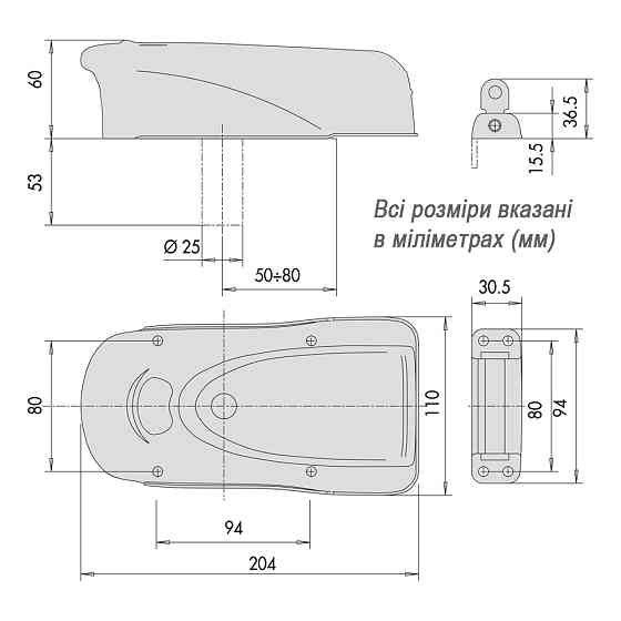 Замок Cisa 1.A731.00.0 Київ