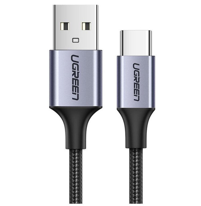 Кабель UGREEN USB-A to USB-C 1м черный Киев - изображение 4