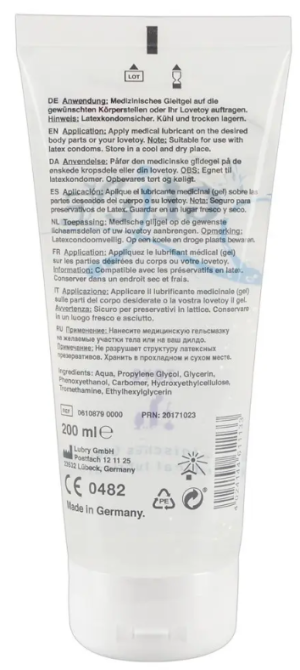 Лубрикант на водній основі для сексіграшок JUST GLIDE Toy 200 мл Sex Aura Київ - фото 2