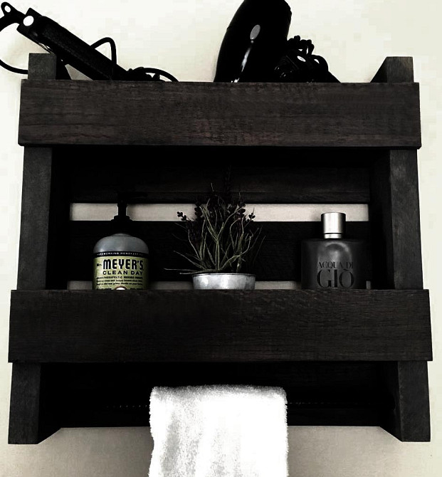 Полиця для ванної "Дибург" венге Миколаїв - фото 1