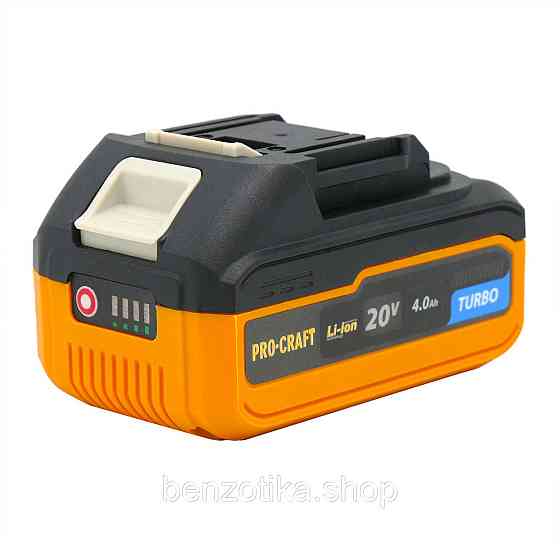 Акумуляторна батарея Procraft Battery20/4 Turbo (20В, 4Аг) Киев
