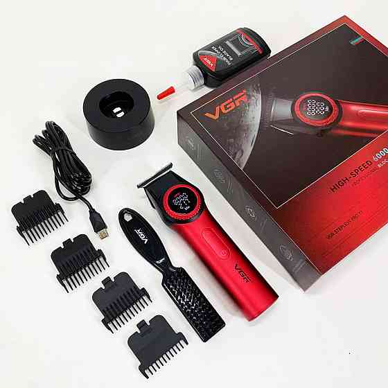 Набор машинок для стрижки VGR, Машинка для стрижки волос и затылка Машинка хорошая GB-12 Львов