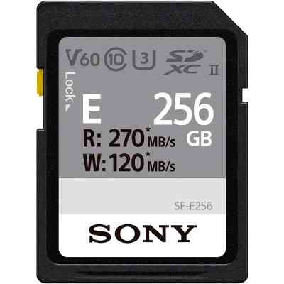 Карта памяти Sony 256GB SDXC class 10 UHS-II U3 V60 (SFE256.ET4) Винница