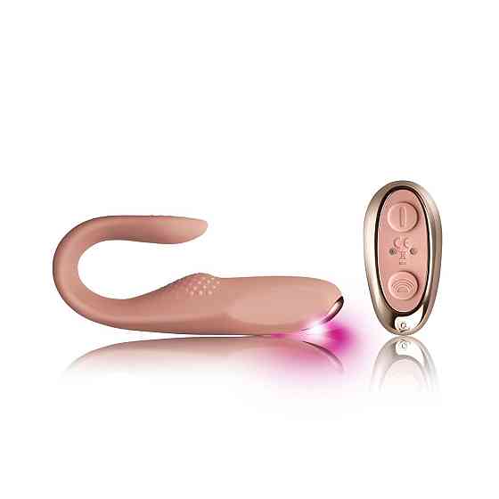 Універсальний вібратор Rocks Off Two-Vibe Pink Sex Aura Київ