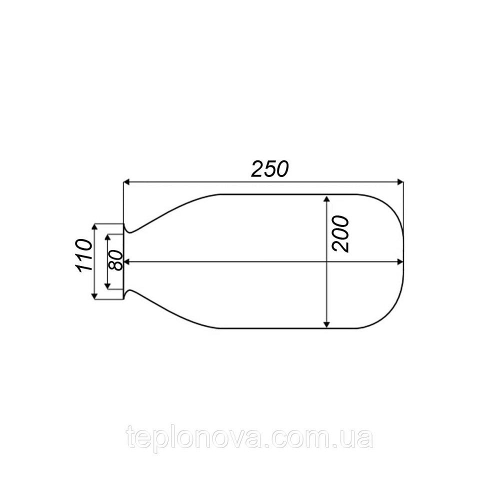 Гумова мембрана для бака Se.Fa D.80 24 л Чернівці - фото 2