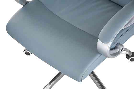 Стілець офісний Ентер, сіро-блакитний Київ