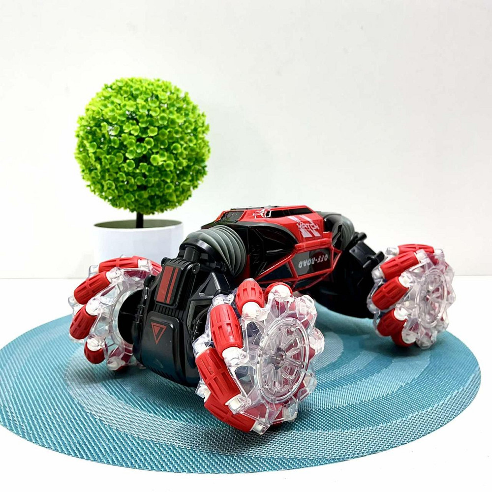 Машинка трюкова перевертень всюдихід на радіокеруванні від пульта та рукою музичні та світлові ефекти Червоний (UD2196A) Чернигов - изображение 3