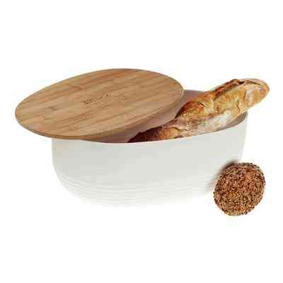 Хлібниця Kela Namur White 37,5х23х14 см (12060) Вінниця