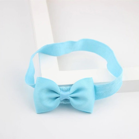 Дитяча блакитна повязочка на голову Київ - фото 1