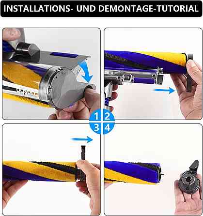 Сменная щетка для пылесосов Dyson Gen5, V15, V15 Detect Slim, V12 Slim, V10 Slim, V8 Slim, роликовая насадка Киев