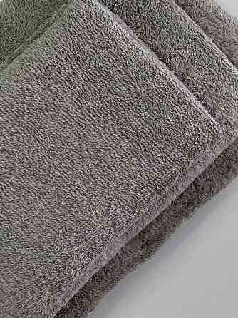 Полотенце махровое банное Ideal Textile 70х140 см однотонное в цветах 400 г/м2 (56860345) Світло-сір Черновцы