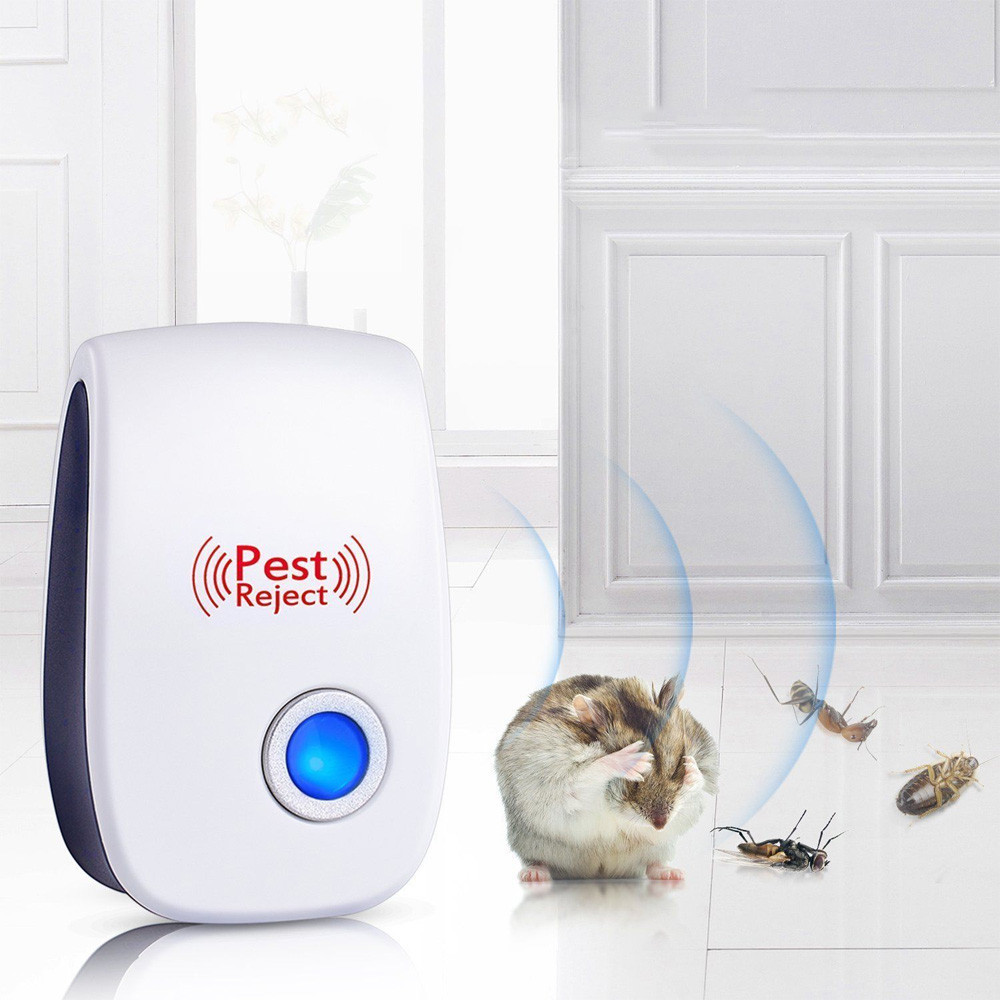 Відлякувач гризунів та комах Electronic Pest Repeller / Електронний ультразвуковий відлякувач Київ - фото 5