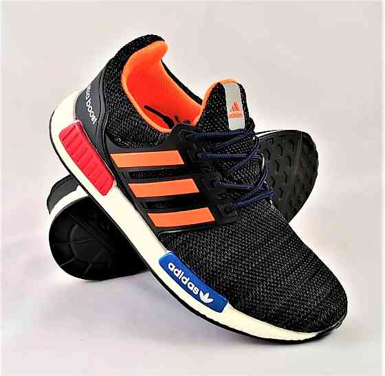 Кроссовки Adidas Чёрные Женские Адидас Синие (размеры: 40,41) Видео Обзор Днепр