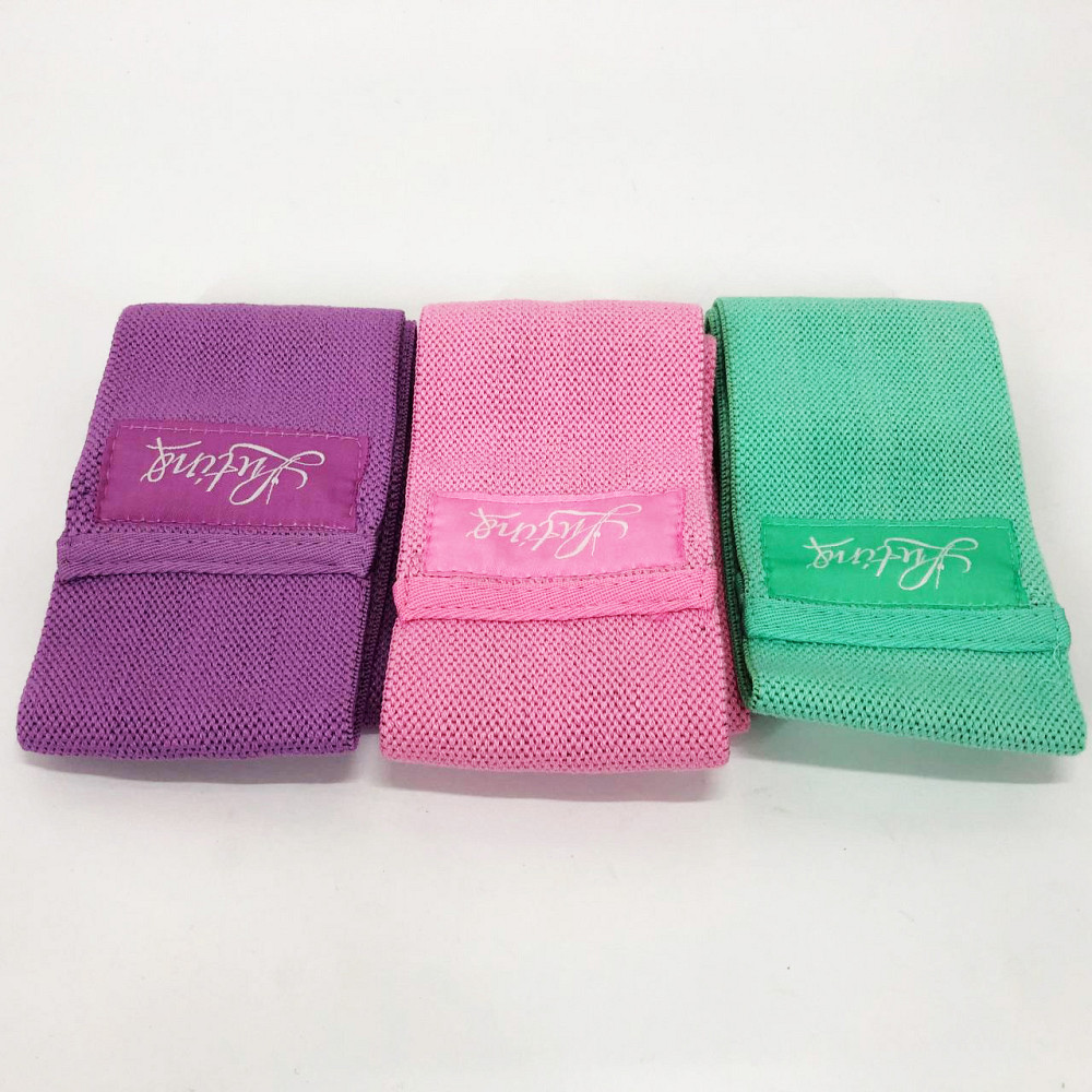 Набор из 5 фитнес-эспандеров LT-003 3 шт, Тренажер для дома на все группы, Эспандер-петля набор 5 шт NA-94 Львов - изображение 9