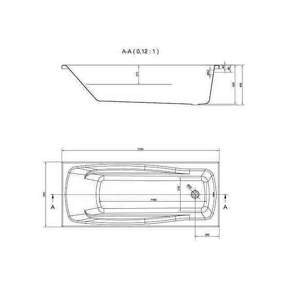 LANA Ванна 170Х70 Київ