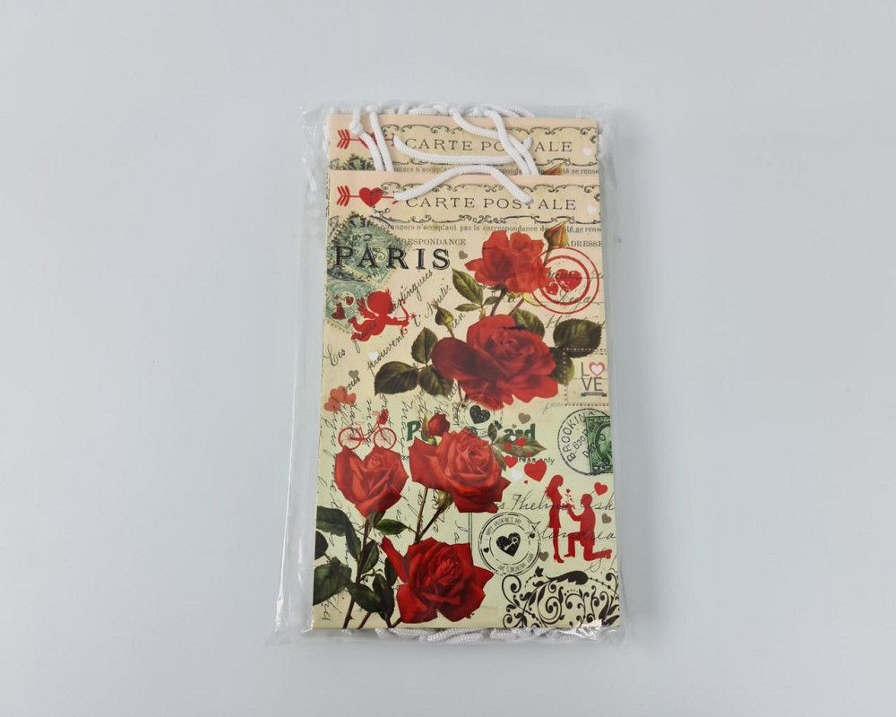 Бумажный пакет подарочный Средний 17/26/8 (артSV-185) (12 шт) Харьков - изображение 2