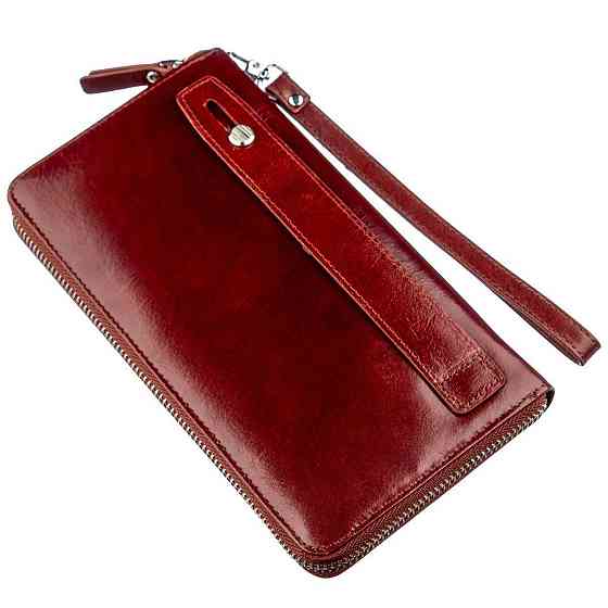 Оригінальна чоловіче портмоне-клатч Boston 18805 Коричневий Київ