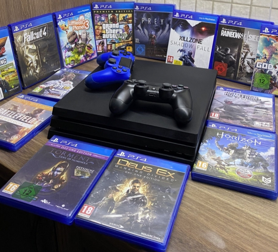 Приставка Playstation 4 PRO ps4 на 1000гб Киев - изображение 3