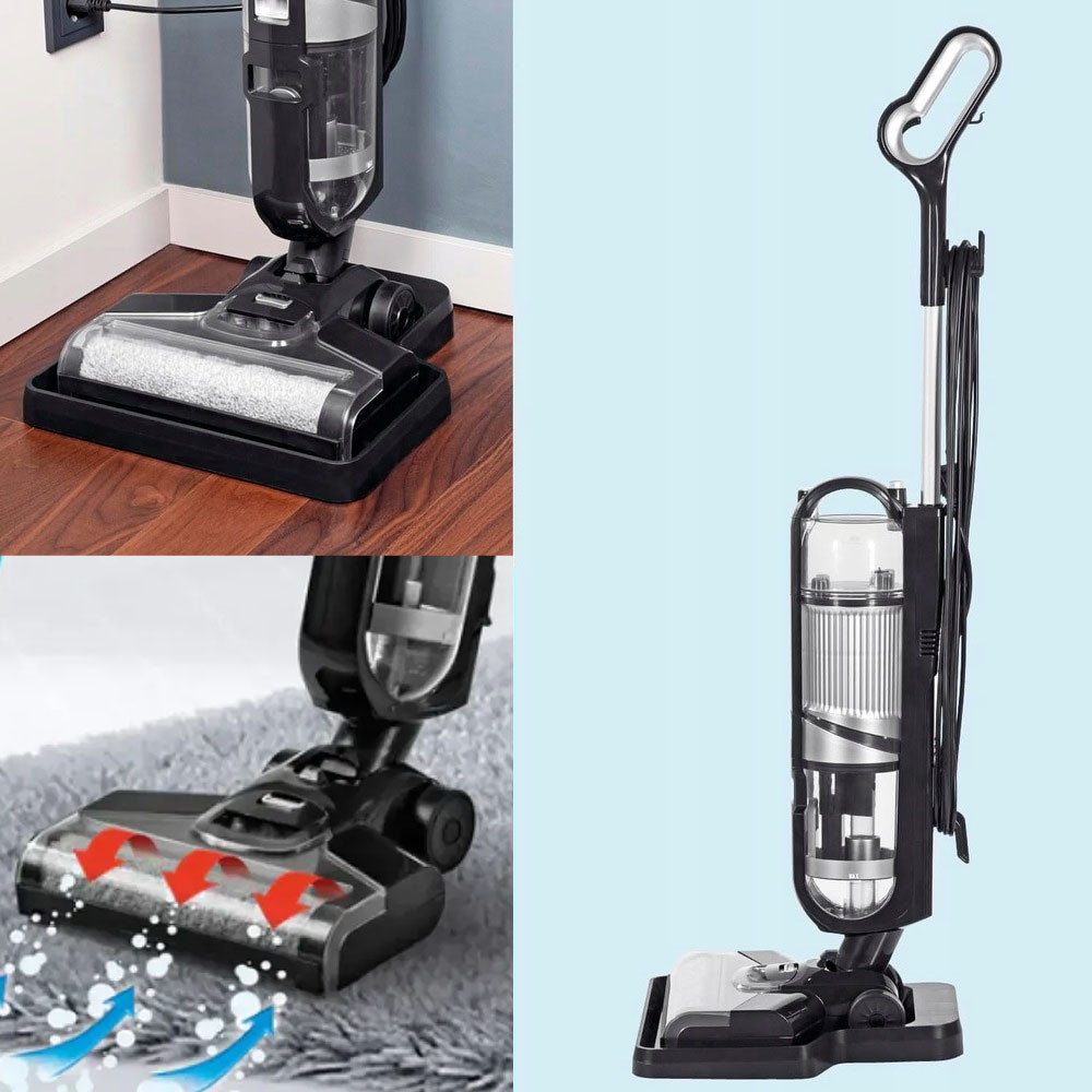 Моющий пылесос беспроводной,до 80 минут,600 Вт,LED-подсветка,Top Kitchen TK241 SBR Киев - изображение 2