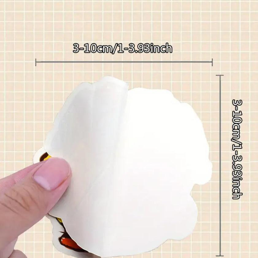 Набор наклеек (стикеров) Смешной Гусь (50 шт.), стикерпак Гусь Киев - изображение 5