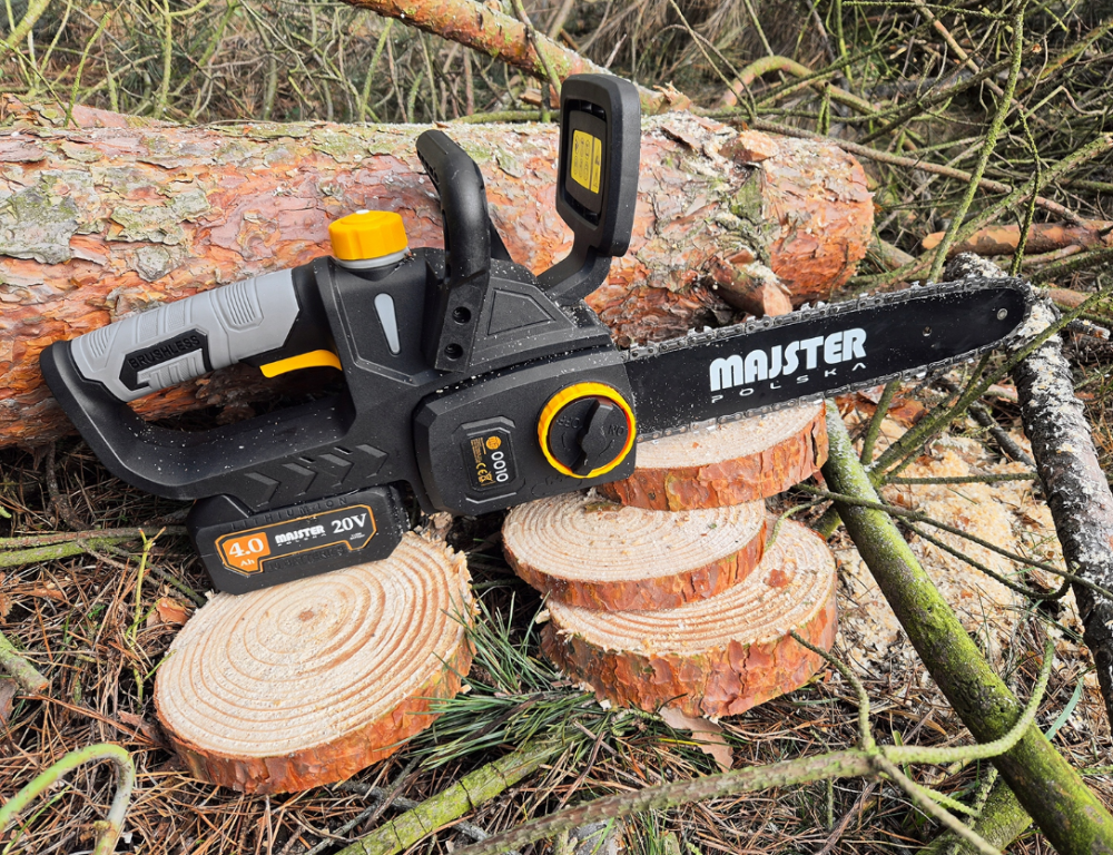 Акумуляторна пила ланцюгова Majster Polska 1200Вт (Польща) Київ - фото 5