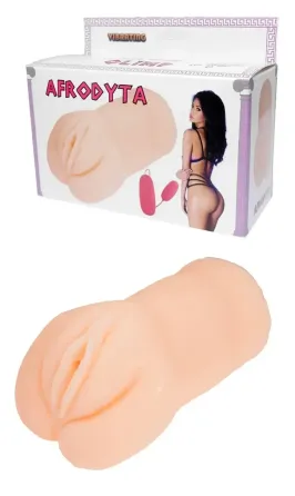 Мастурбатор-вагіна з вібрацією Boss Series — Afrodyta, BS2600008V Sex Aura Київ