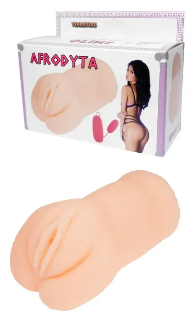 Мастурбатор-вагіна з вібрацією Boss Series — Afrodyta, BS2600008V Sex Aura Київ - фото 1