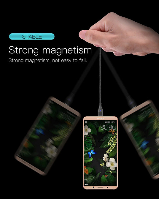 Наконечник PZOZ Micro-USB 5А для магнитного кабеля (Серебристый) Николаев - изображение 5