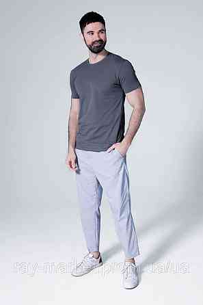 Футболка базова Ray Premium Fit чоловіча темно-сіра (U0102-Dark Grey) M Київ